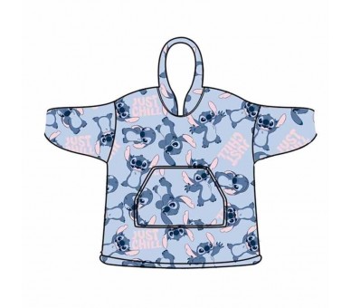 Bata sudadera oversize Stitch Disney infantil