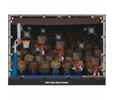Figura POP Moments Deluxe Chivago Bulls Michael Jordam 1987 Dunk Contest