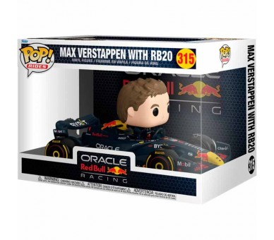 Figura POP Rides Super Deluxe Racing Oracle Red Bull Max Verstappen with RB20