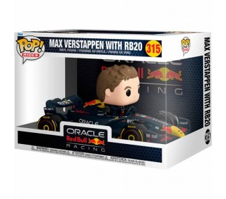 Figura POP Rides Super Deluxe Racing Oracle Red Bull Max Verstappen with RB20