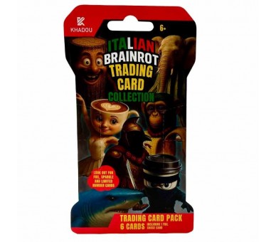 Sobre cartas coleccionables Brainrot ingles surtido