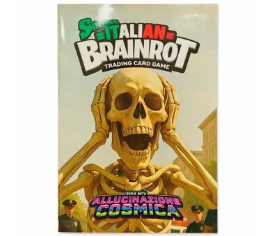 Album + Sobre de 7 cartas coleccionables Allucinacion Cosmica Serie 2 Italian Brainrot Italiano