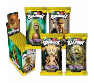 Sobre 7 Cartas coleccionables Serie 2 Allucinacion Cosmica Italian Brainrot Italiano surtido