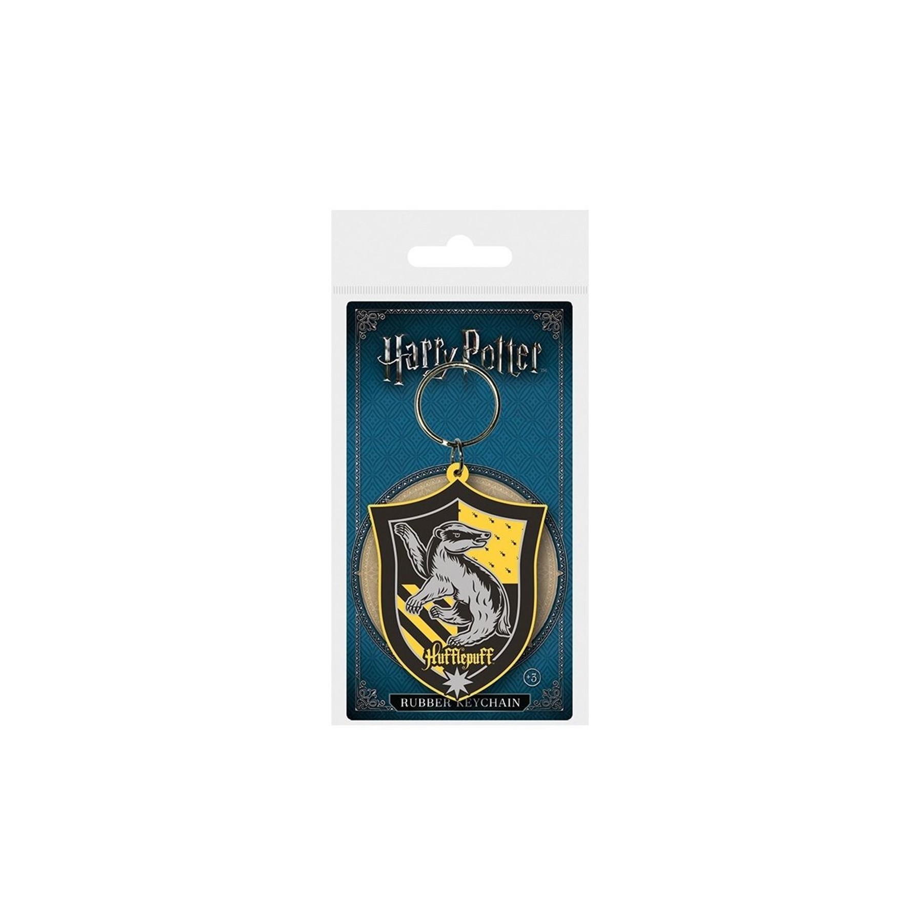 Llavero Rubber Hufflepuff Harry Potter