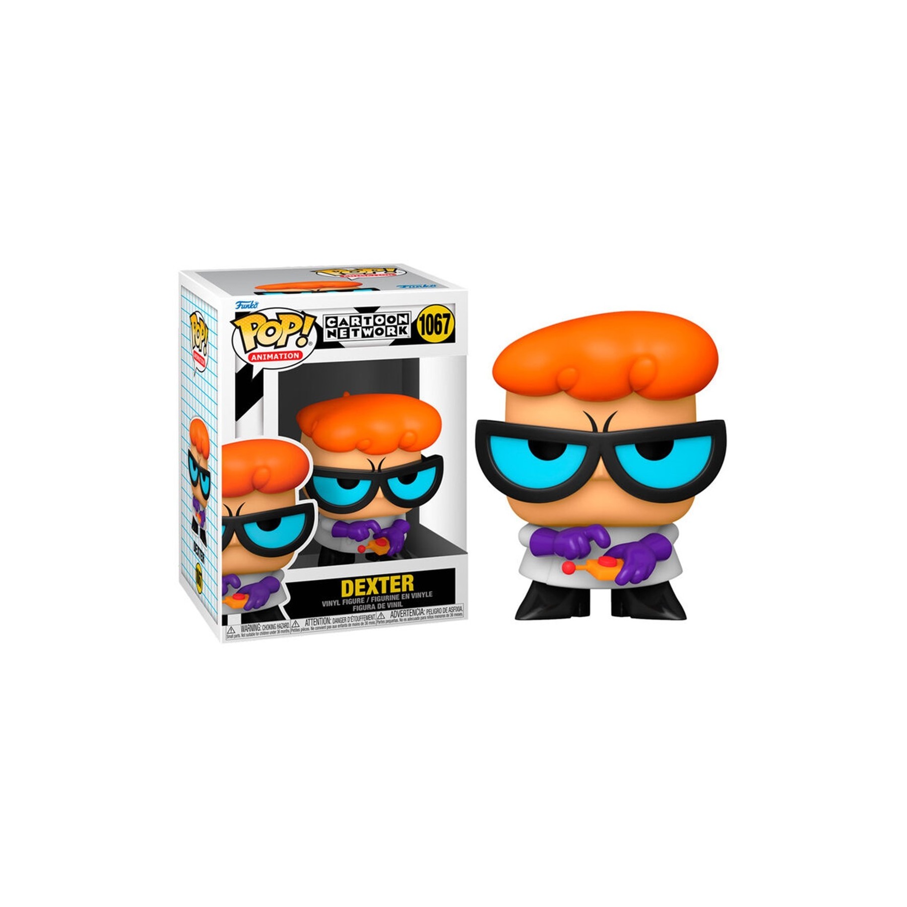 Figura Pop Cartoon Network Dexters Lab Dexter With Remote