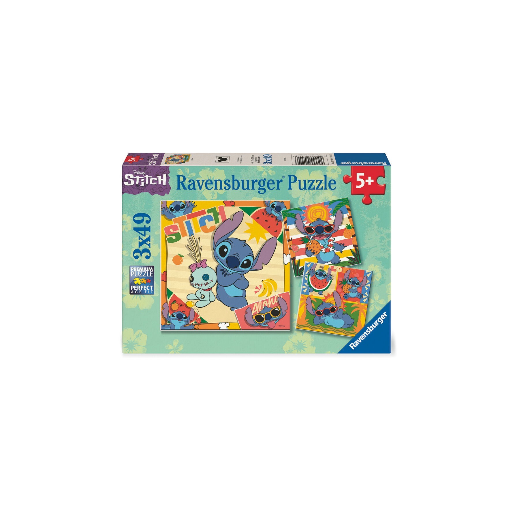 Puzzle Stitch Disney 3X49Pzs