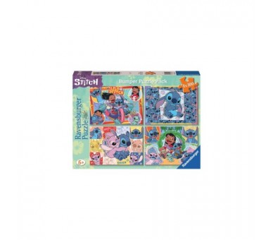 Puzzle Stitch Disney 4X100Pzs