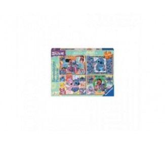 Puzzle Stitch Disney 4X100Pzs