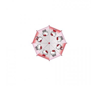 Paraguas Manual Burbuja Hello Kitty