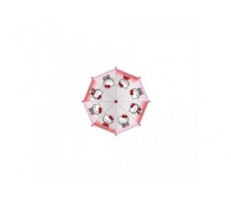 Paraguas Manual Burbuja Hello Kitty