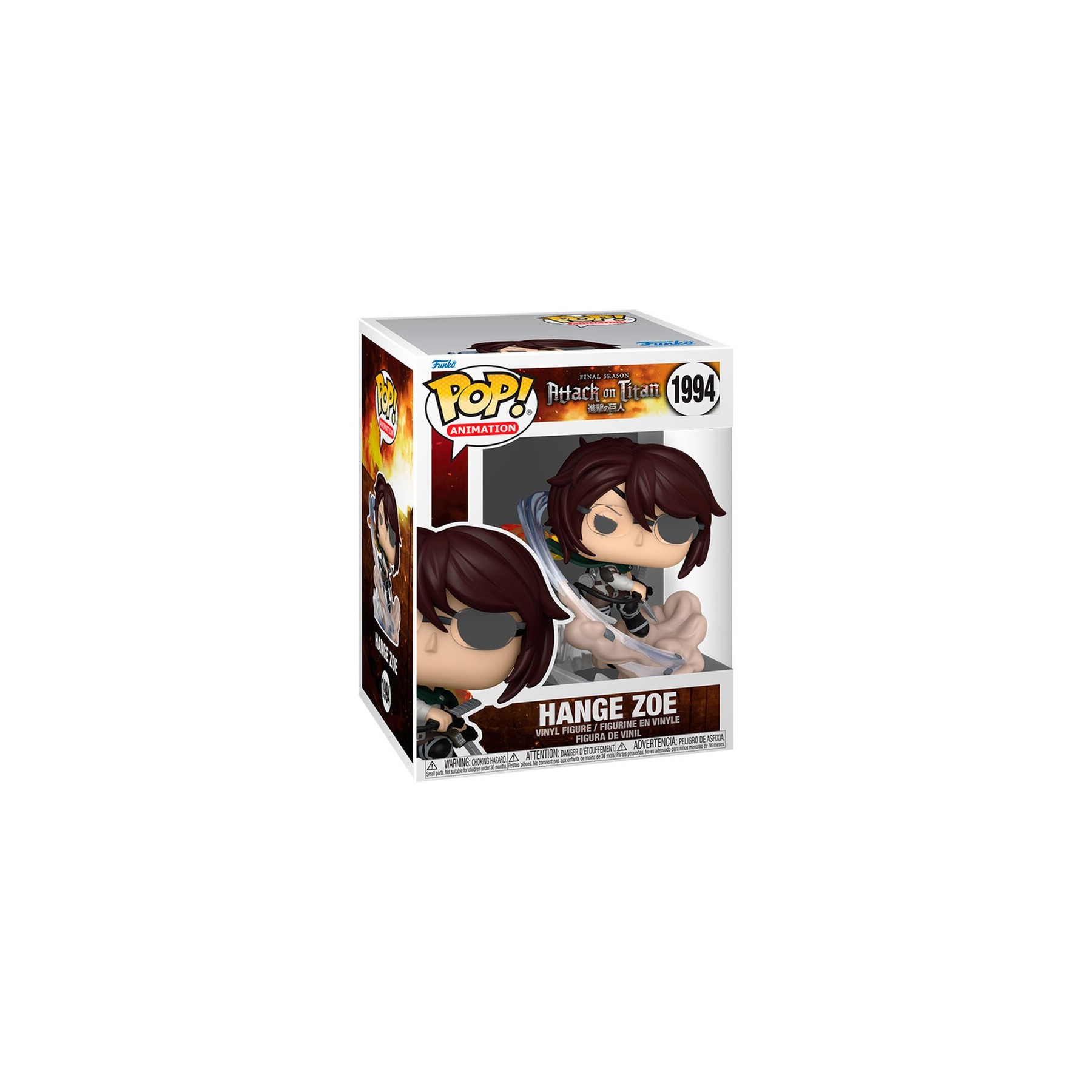 Figura Pop Attack On Titan Hange Zoe