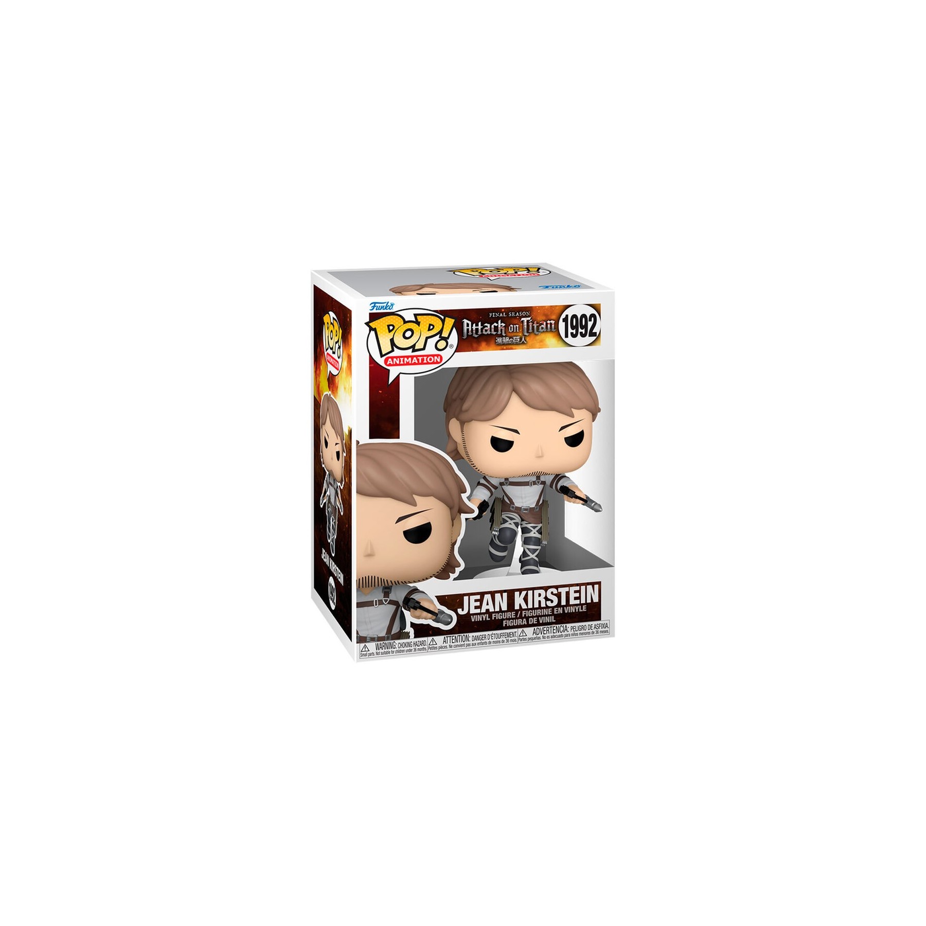 Figura Pop Attack On Titan Jean Kirstein