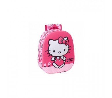 Mochila 3D Hello Kitty 33Cm