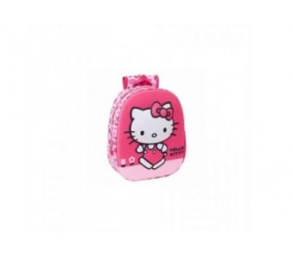 Mochila 3D Hello Kitty 33Cm