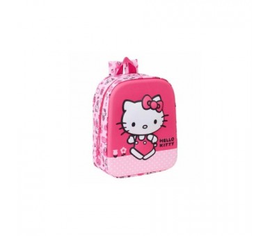 Mochila 3D Hello Kitty 27Cm