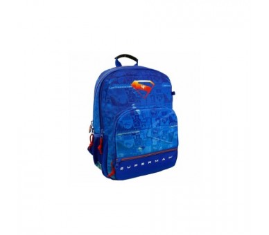Mochila Superman Dc Comics 43Cm Adaptable