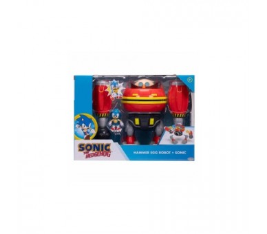 Playset Robot Martillo Dr Eggman Deluxe Sonic The Hedgehog