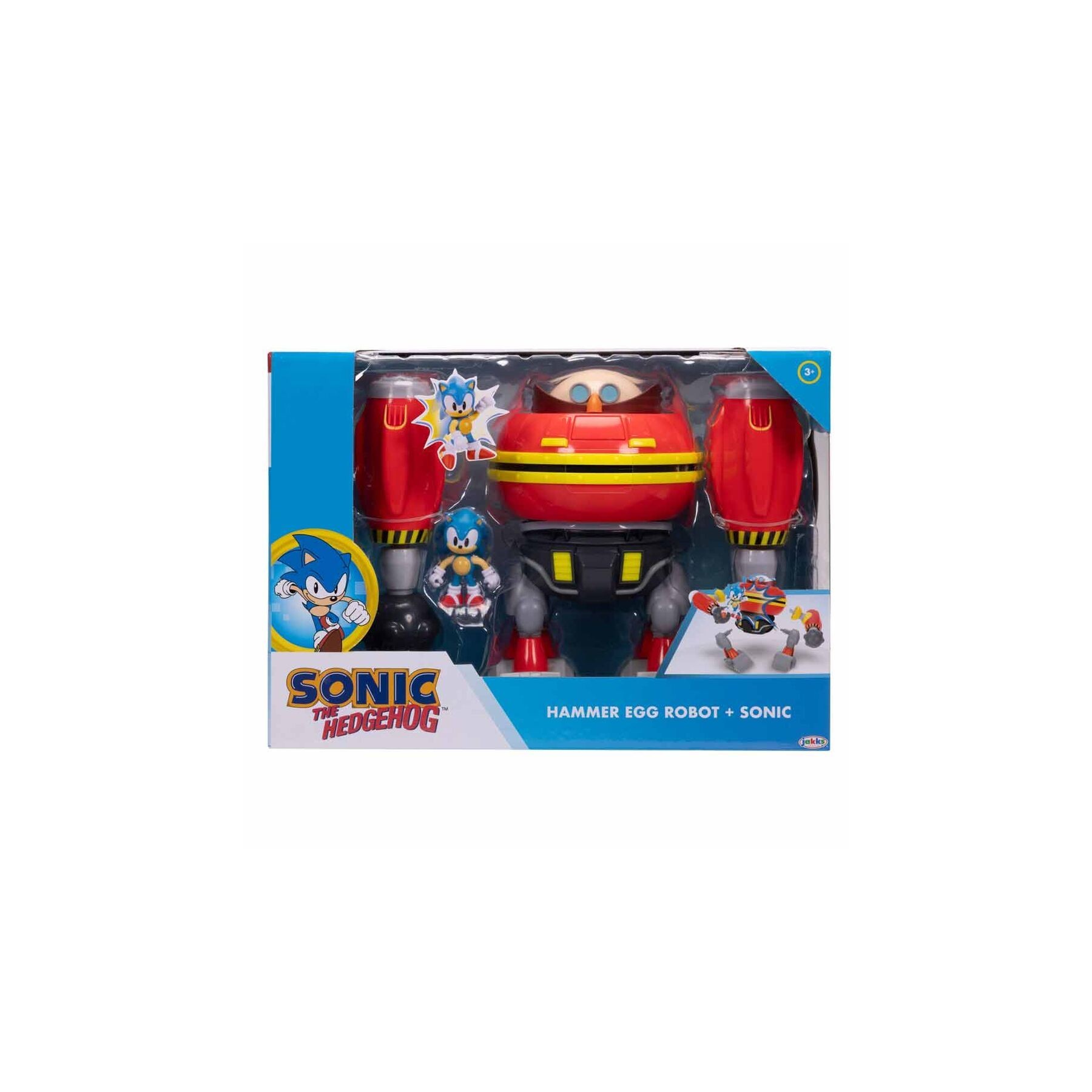 Playset Robot Martillo Dr Eggman Deluxe Sonic The Hedgehog