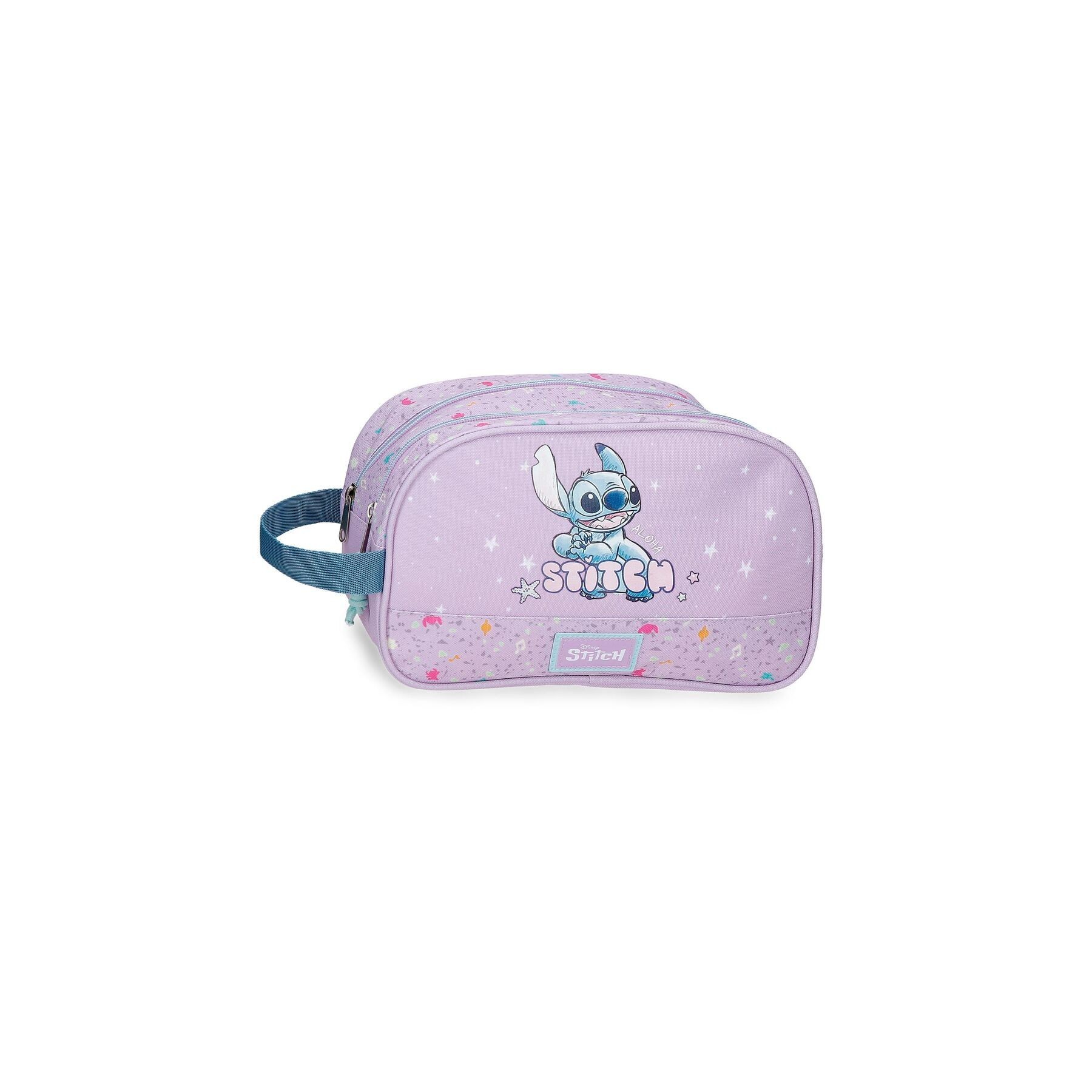 Neceser Lovely Stitch Disney Doble