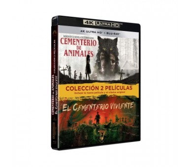 Cementerio De Animales + Cementerio Viviente (4K Uhd) - Bd B