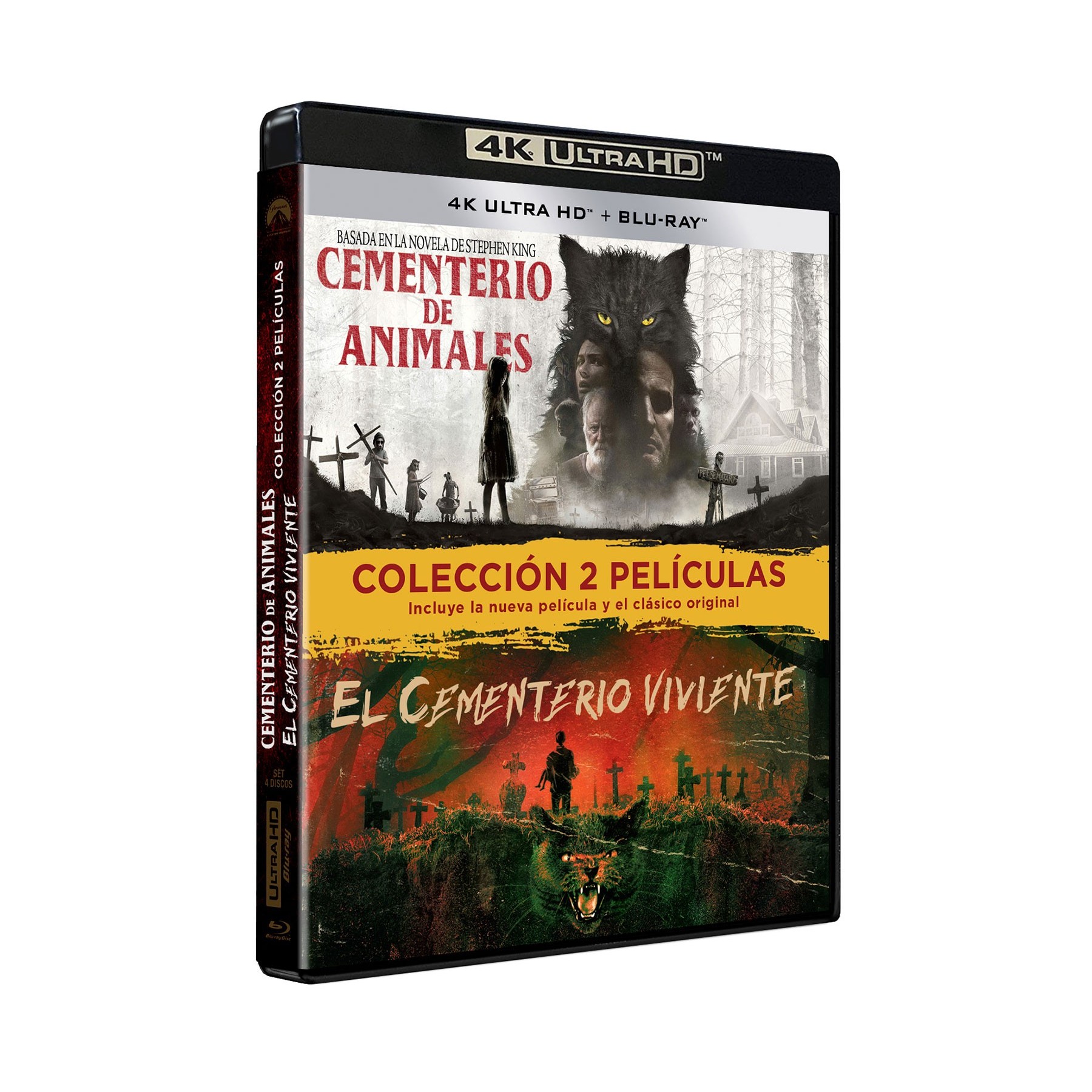 Cementerio De Animales + Cementerio Viviente (4K Uhd) - Bd B