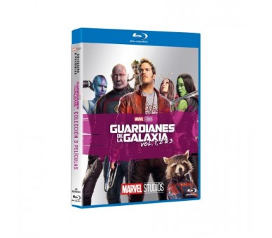 Guardianes De La Galaxia - Colección 3 Películas - Bd Br