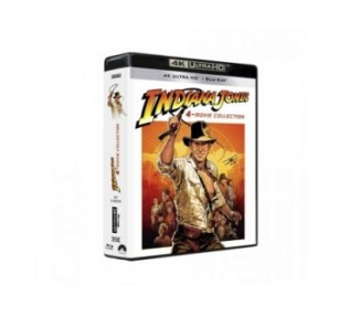Indiana Jones - Colección 4 Películas (4K Uhd) - Bd Br