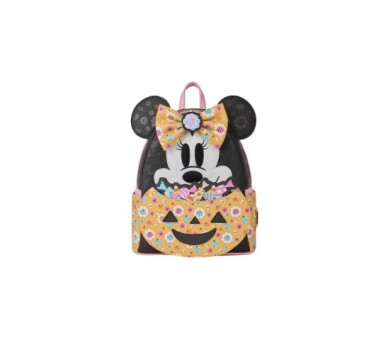 Mochila Pumpkin Minnie Disney Loungefly 26Cm