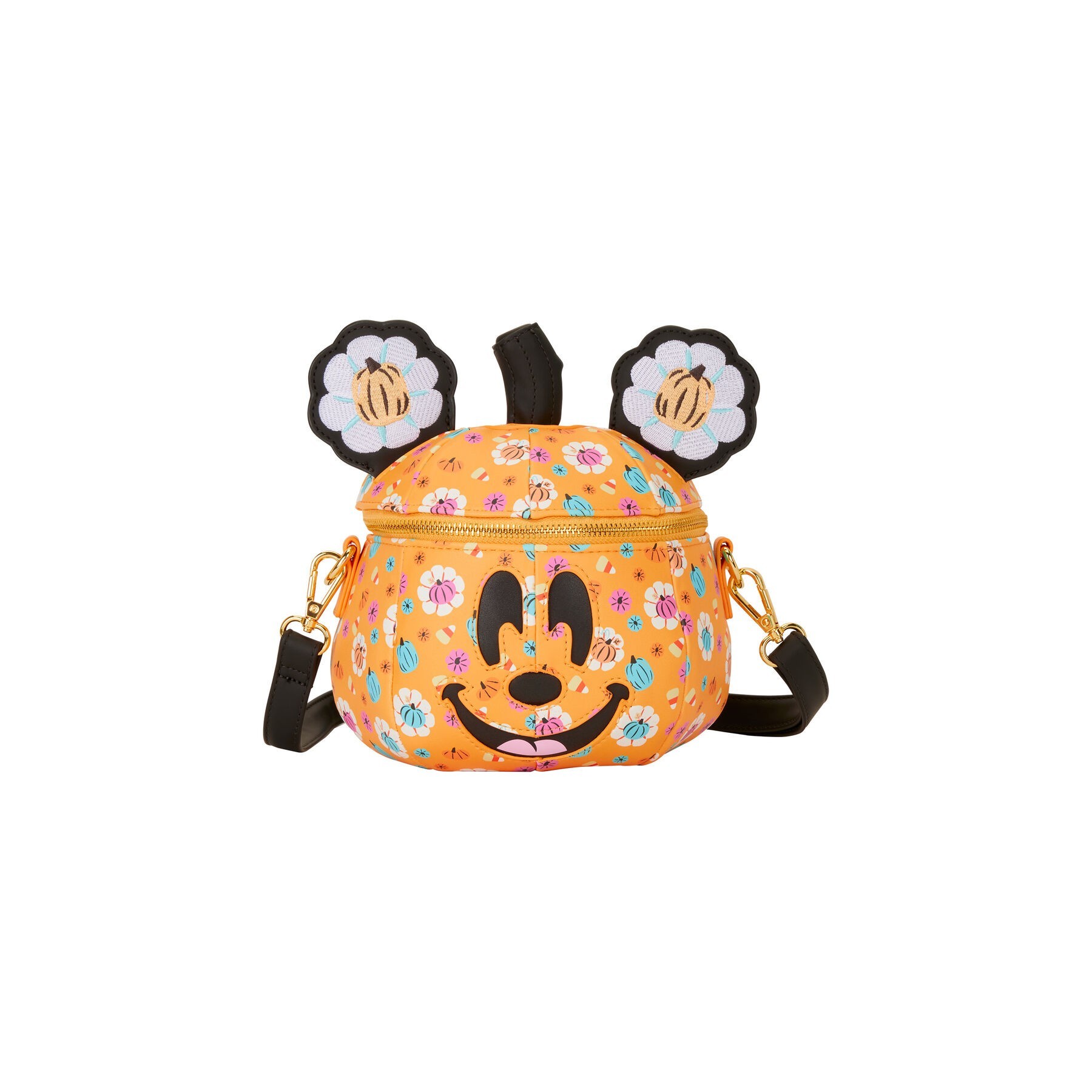 Bolso Bandolera Pumpkin Minnie Disney Loungefly