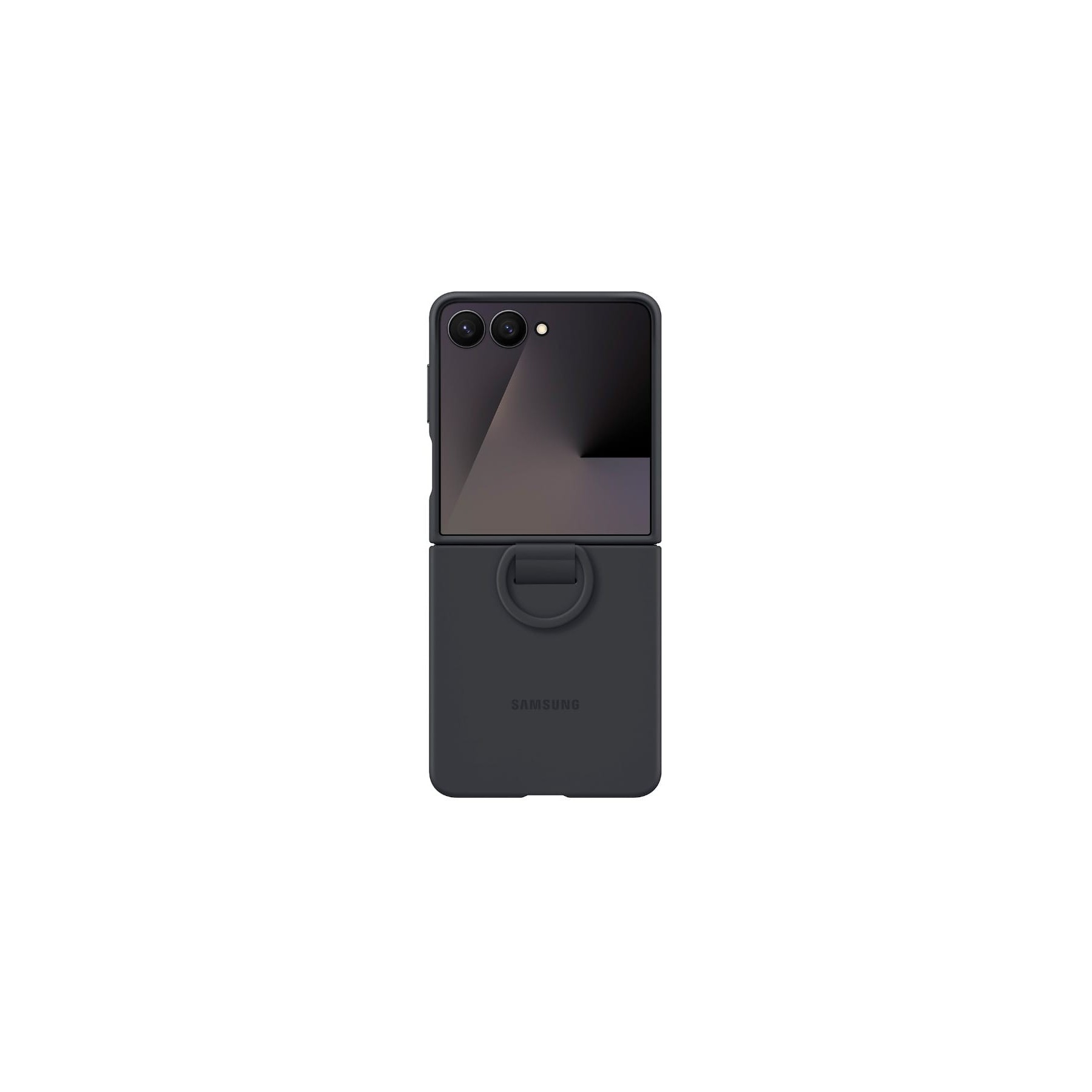 Samsung Funda Trasera De Silicona Negro / Samsung Z Flip7