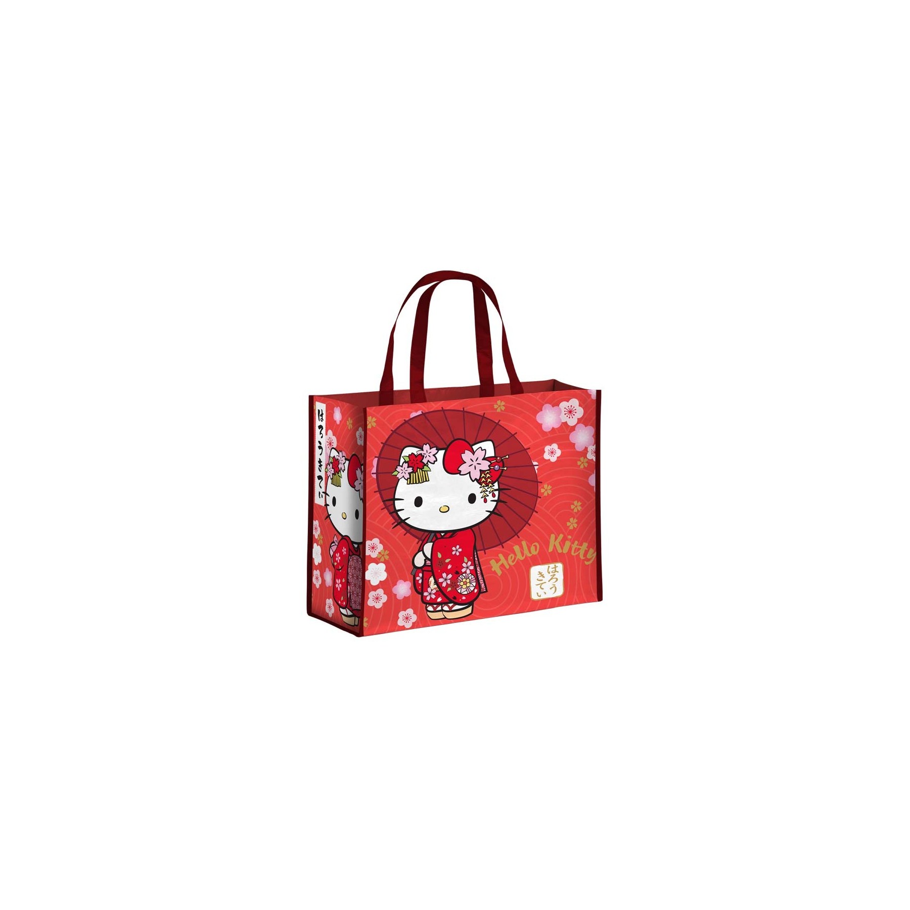 Hello Kitty - Bolsa De Rafia Japo