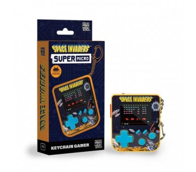 Blaze Evercade Super Micro Space Invaders Keychain Gamer