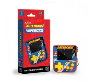 Blaze Evercade Super Micro Asteroids Keychain Gamer