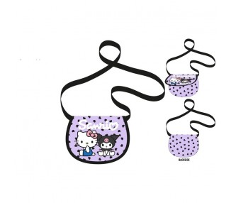 Bolso bandolera Kuromi & Hello Kitty