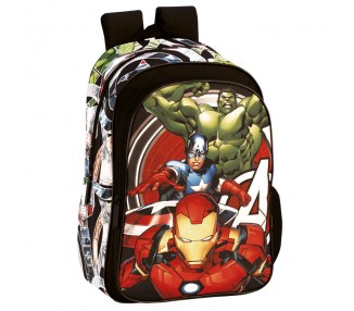 Mochila Cosmic Vengadores Avengers Marvel adaptable 42cm