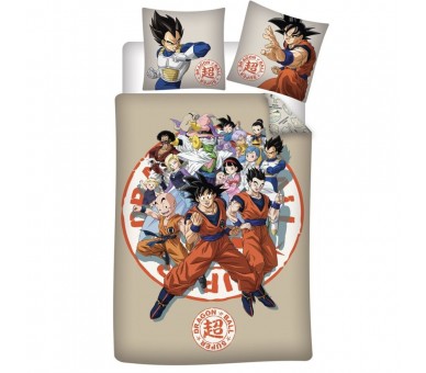 Funda nordica Dragon Ball cama 90cm algodon