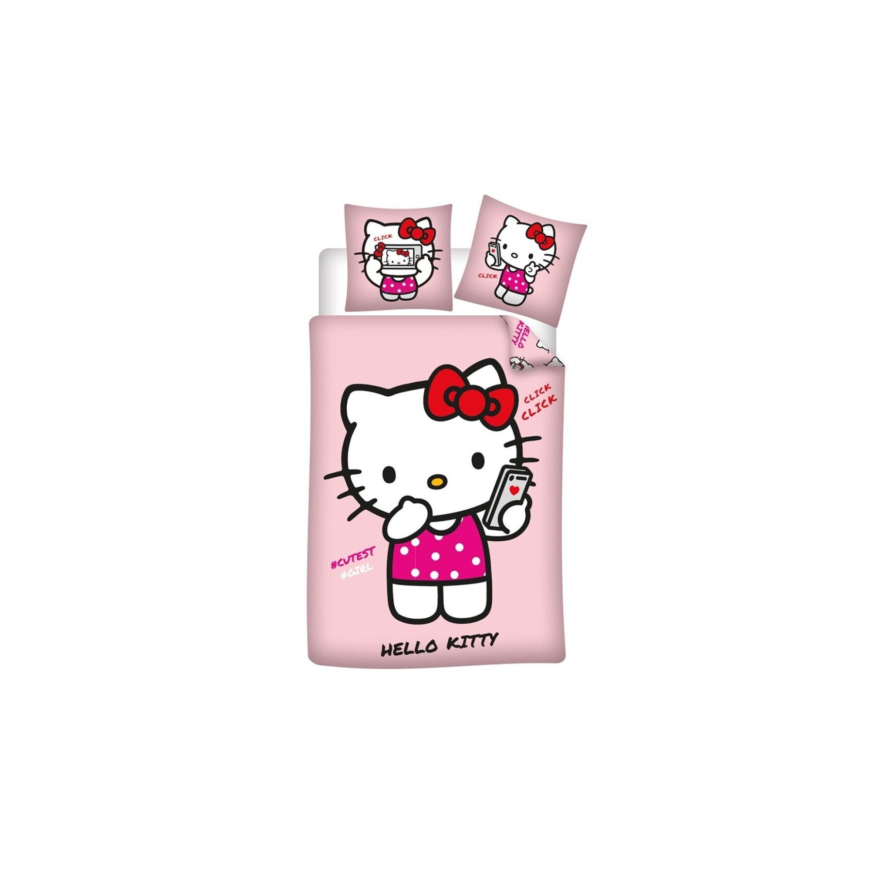Funda nordica Hello Kitty cama 90cm policotton