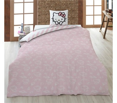 Funda nordica Hello Kitty cama 90cm algodon