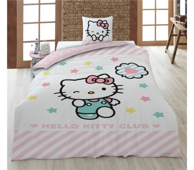 Funda nordica Hello Kitty cama 90cm algodon