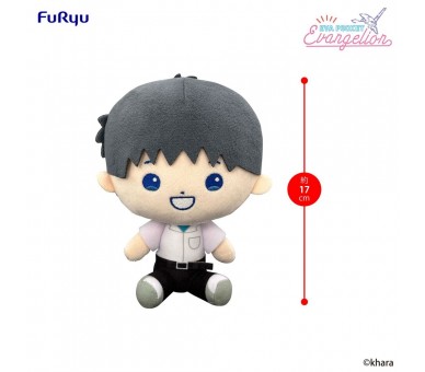 Peluche Shinji Ikari Neon Genesis Evangelion 17cm