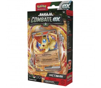 Baraja juego cartas coleccionables Combate Ex Pokemon español surtido