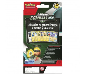 Baraja juego cartas coleccionables Combate Ex Pokemon español surtido