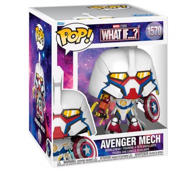 Figura POP Super Marvel What If..? Avenger Mech