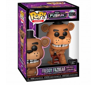 Figura POP Funko Fusion Five Nights at Freddys Freddy Fazbear with Pizza Launcher