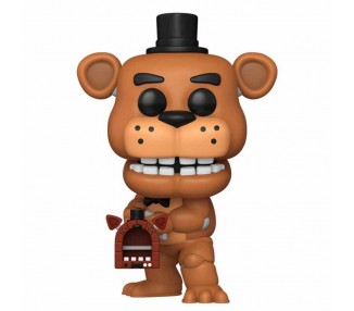 Figura POP Funko Fusion Five Nights at Freddys Freddy Fazbear with Pizza Launcher 5 + 1 Chase