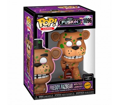 Figura POP Funko Fusion Five Nights at Freddys Freddy Fazbear with Pizza Launcher Chase