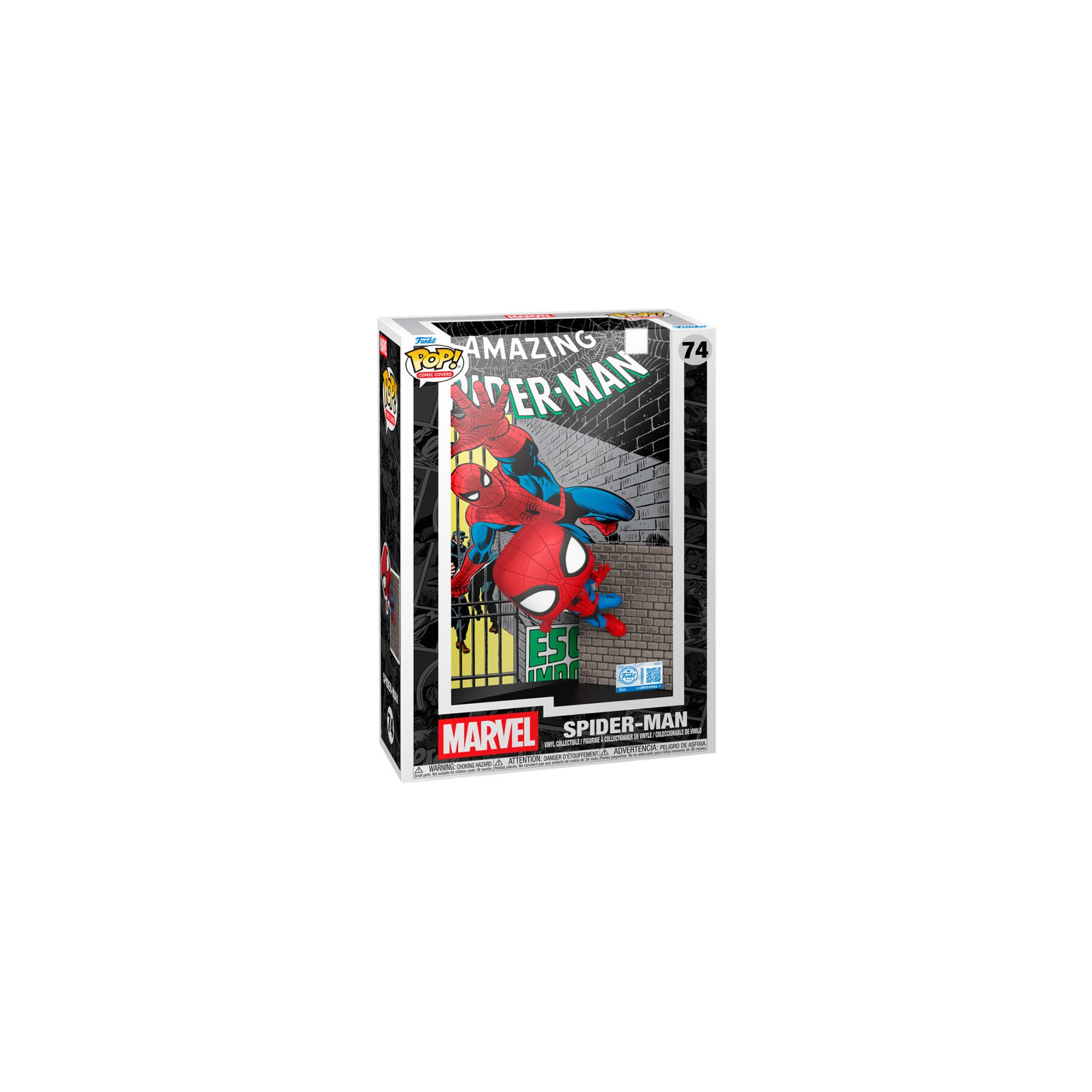 Figura POP Comic Cover Marvel Spider-Man Exclusive