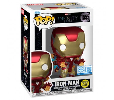 Figura POP Plus Marvel The Infinity Saga Iron Man Exclusive