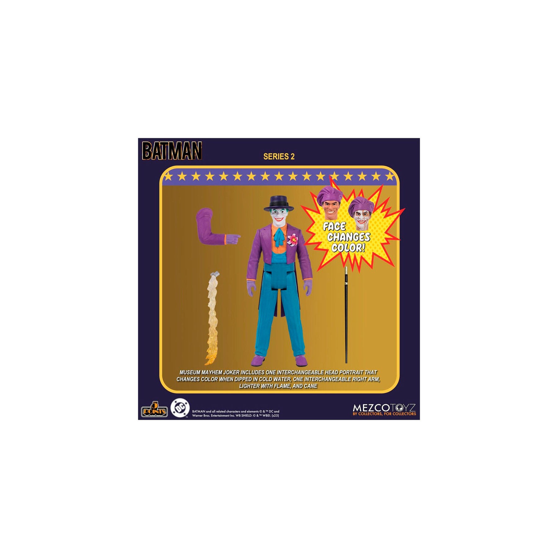 Figura The Joker Museum Mayhem Batman 1989 Series 2 DC Comics 9