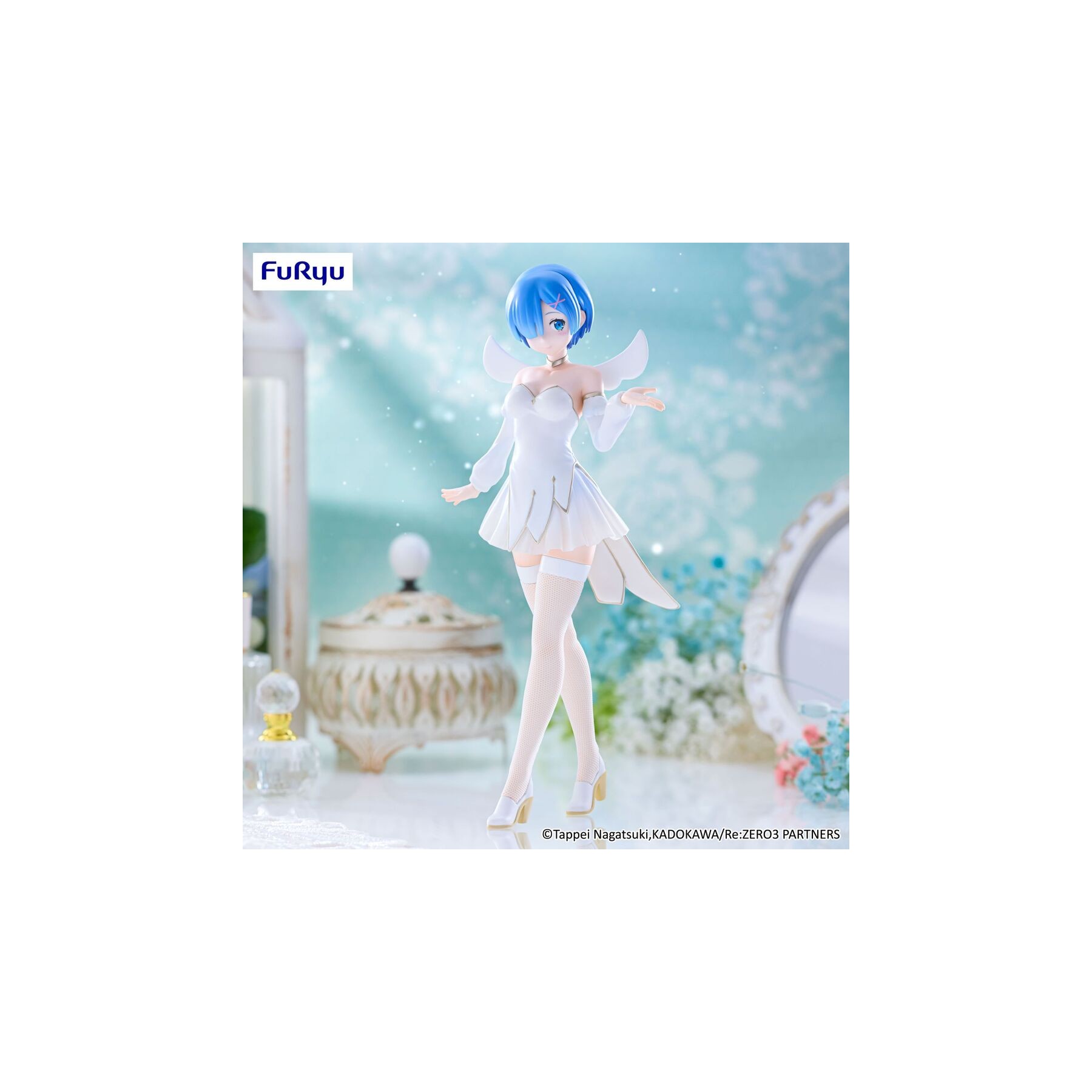 Figura Rem Little Wings Bicute Pure Re:Zero Starting Life In Another World 25cm
